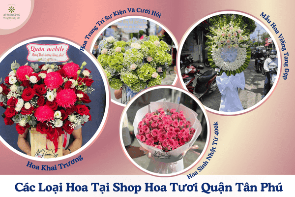 Shop Hoa Tươi Quận Tân Phú – Dịch Vụ Giao Hoa Nhanh, Đẹp, Giá Tốt